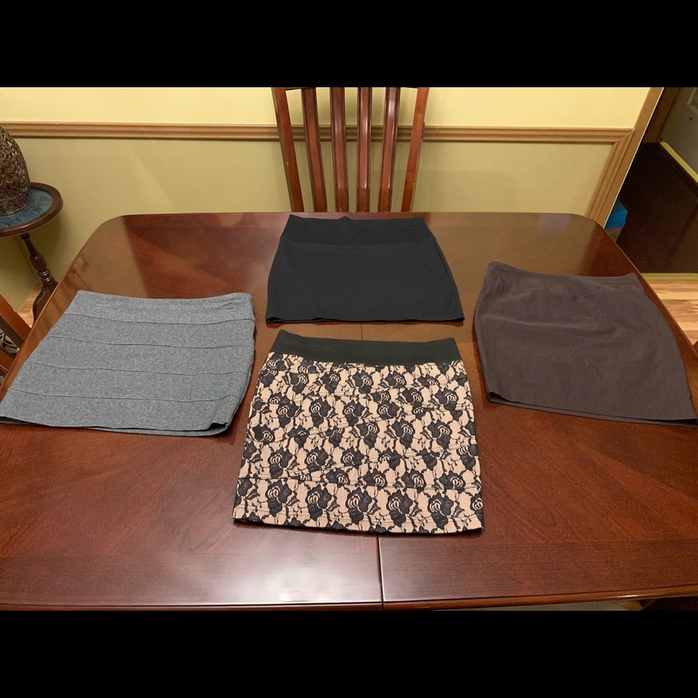 4 skirts bundle